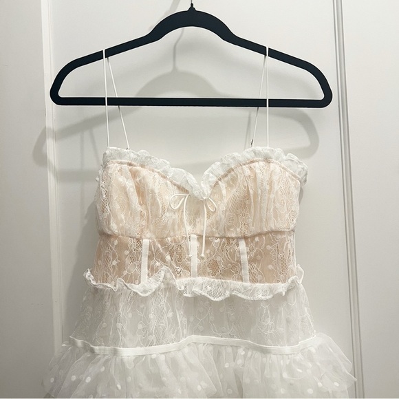 For Love & Lemons Women’s Jules Mini Dress - Picture 2 of 9